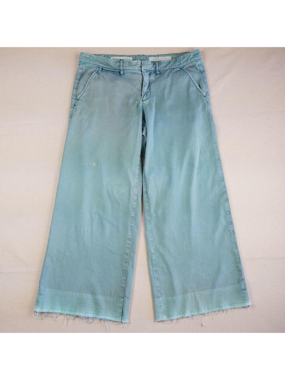 pilcro cropped wide leg hyphen pants